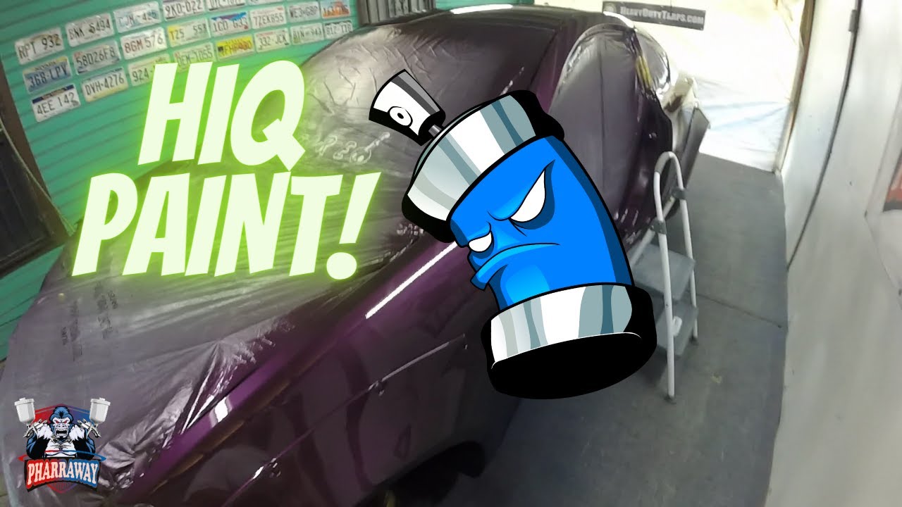 REVIEWING SOME HiQ PAINT ON A COMPLETE COLOR CHANGE