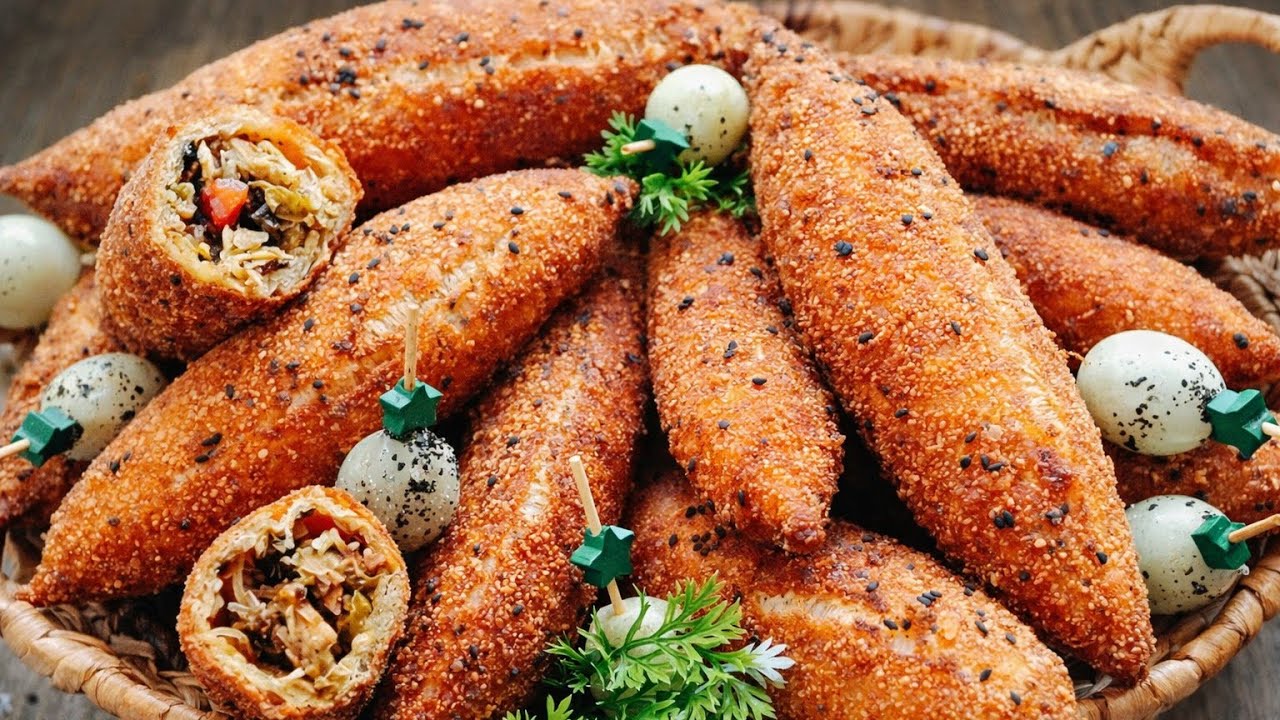 📍بدون فرن وعجينة عجيبة مع حشوة أكثر من رائعة💪سندويتشات خطيرة💪