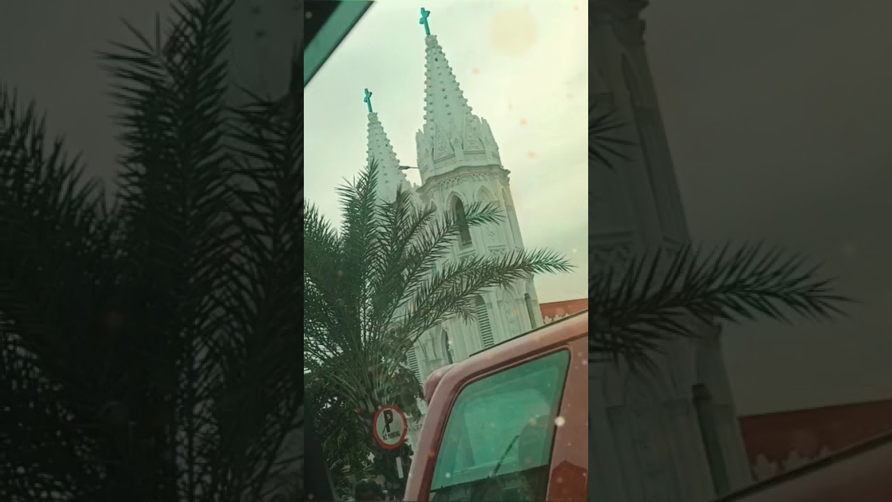 Velankanni church ❤️❤️ peaceful place ❤️