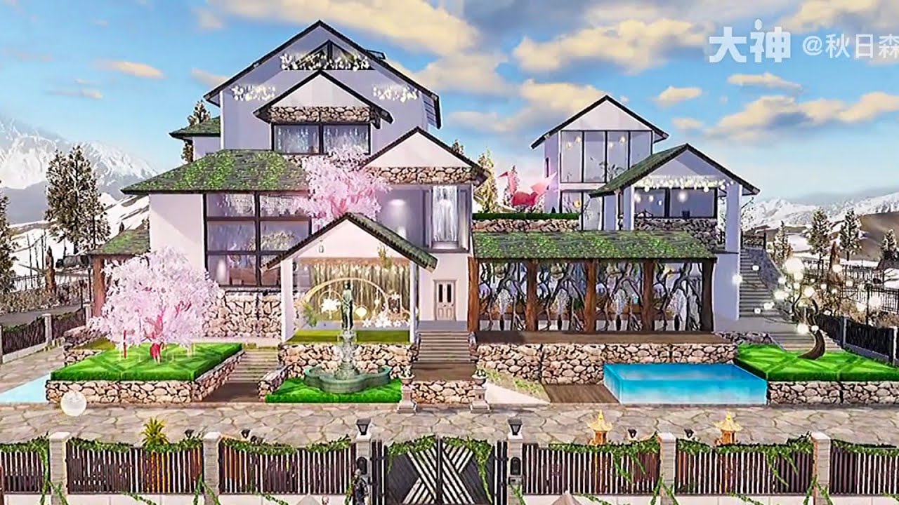 LifeAfter Double Manor Design - Tiny House