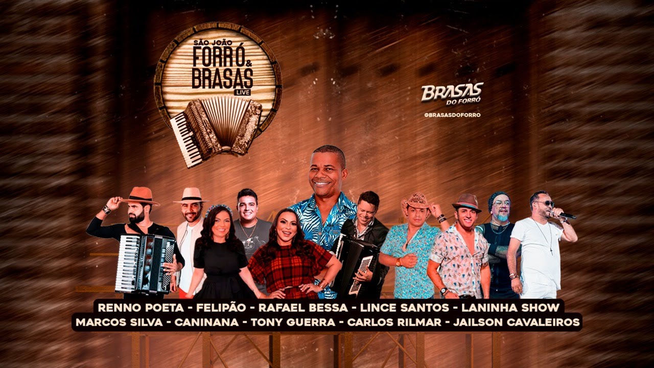 Live Brasas do forró - São João forró & brasas [Oficial]