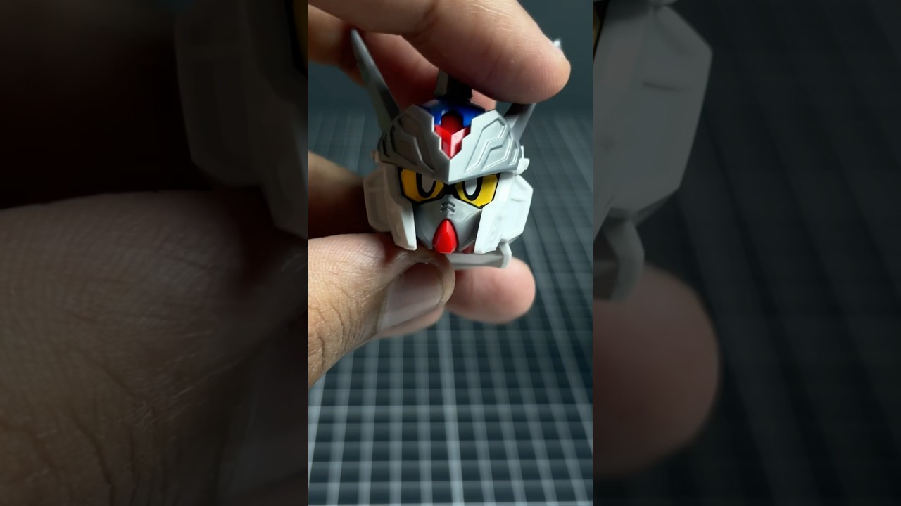SDW HEROES ナイトストライクガンダム 頭部組み立て ASMR ガンプラ #shorts