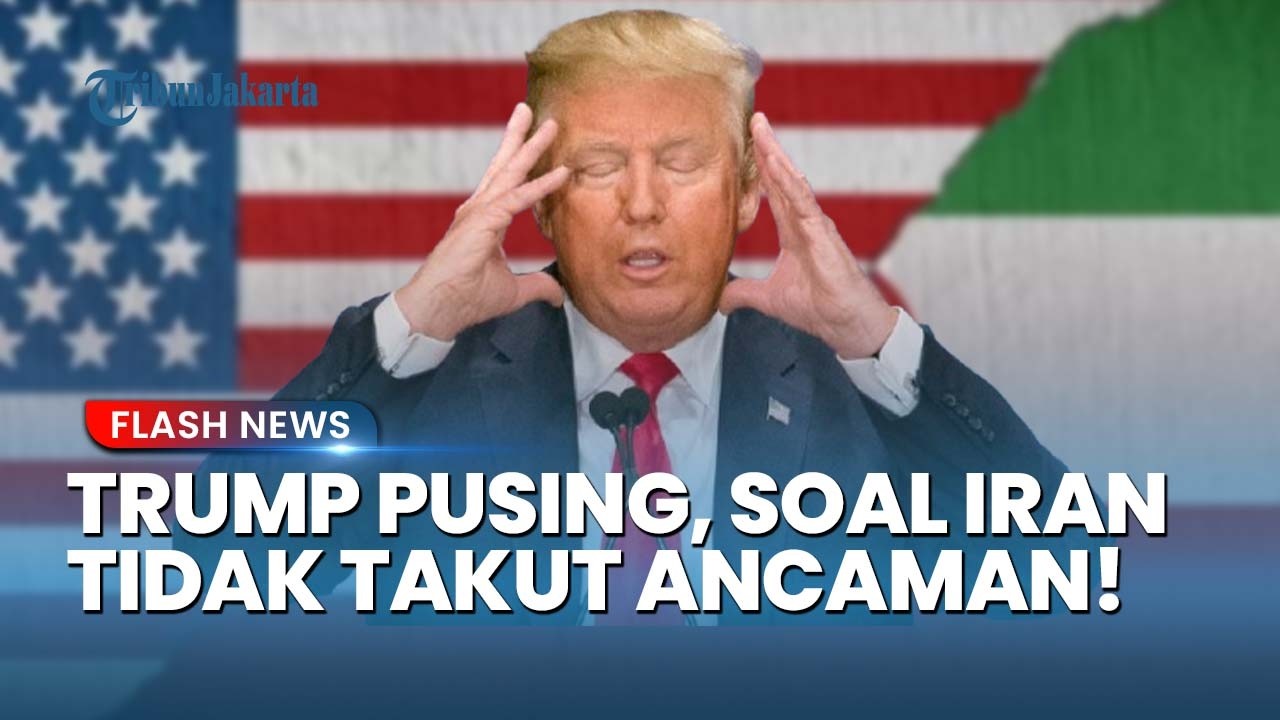 Trump Geleng-geleng! Heran Iran Masih Berani Melawan meski Dikepung Pasukan dan Pesawat Tempur