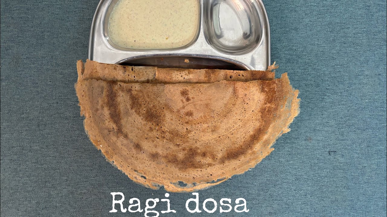 Ragi dosa | రాగి దోస | healthy breakfast | crispy ragi dosa | #ragidosa #breakfast #dosa 