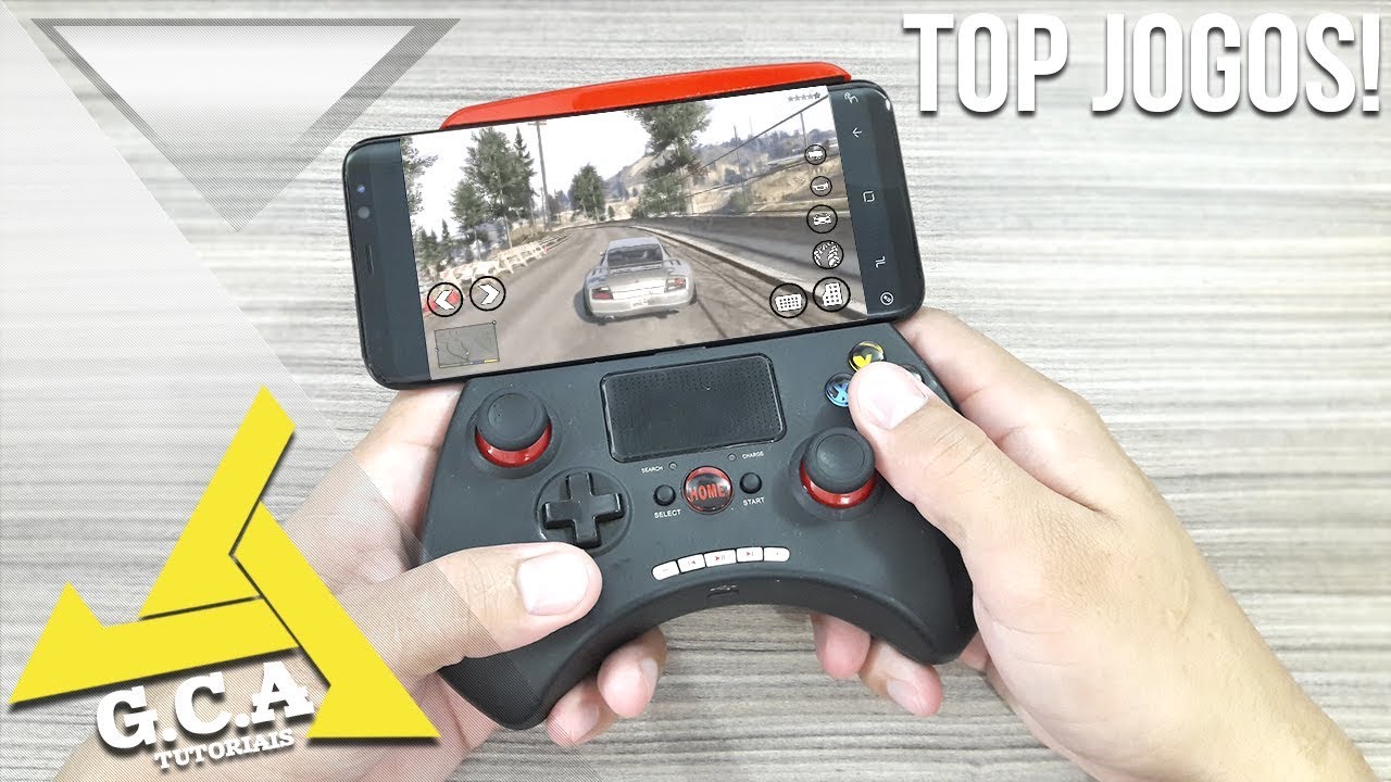 SAIU! Melhor lista de JOGOS Compatíveis com Controle IPEGA/GAMEPAD Android (GRÁFICOS  INCRÍVEIS)