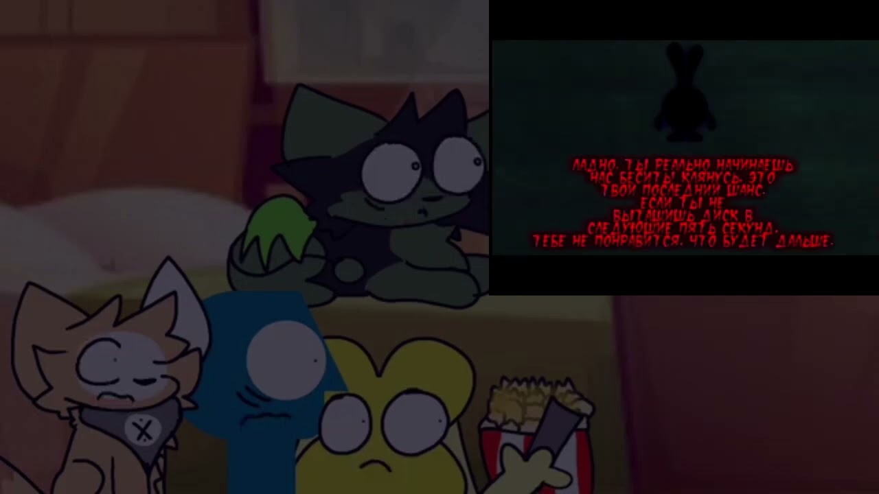 Oakley, Nife, P-Head, and X react to Smeshariki Anti Piracy Screen