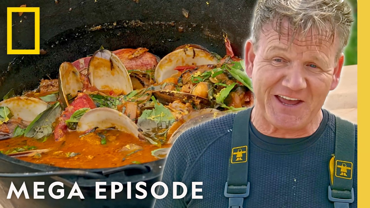 Gordon Ramsay Travels to Alaska, Michigan & Maine | Uncharted MEGA Episode | National Geographic