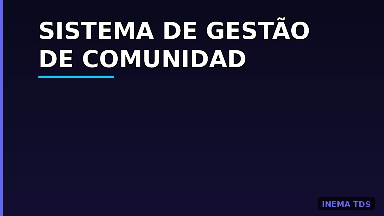 Sistema de Gestão de Comunidade com Dashboard e Cron Jobs
