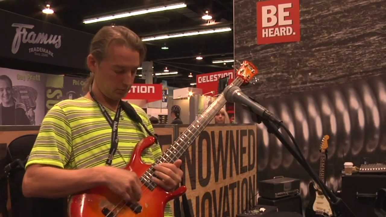 Live From NAMM 2013: Doug Johns & The Dunlop Bass Pedal Board