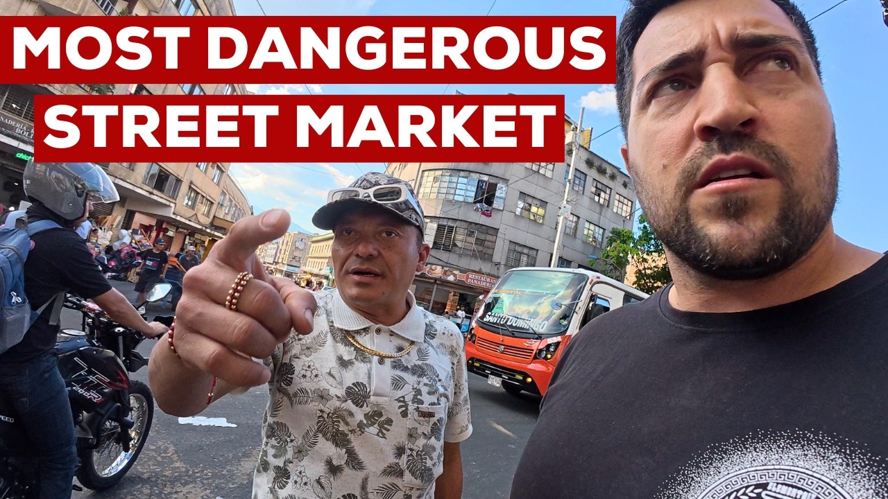 Inside Medellin Colombia’s Black Market (Alone) 🇨🇴