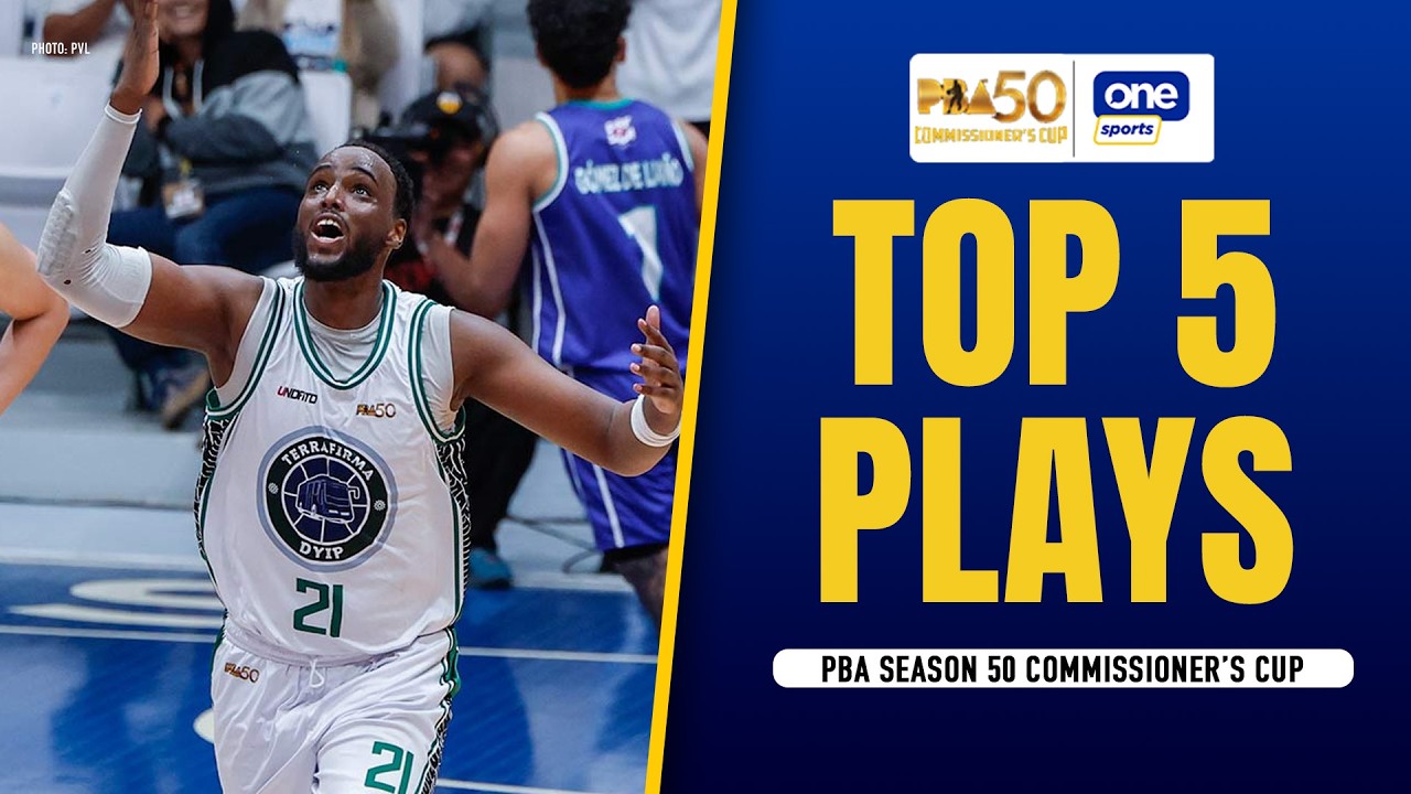 TOP 5 PLAYS | PBA SEASON 50 COMMISSIONER&rsquo;S CUP | MAR 14, 2026