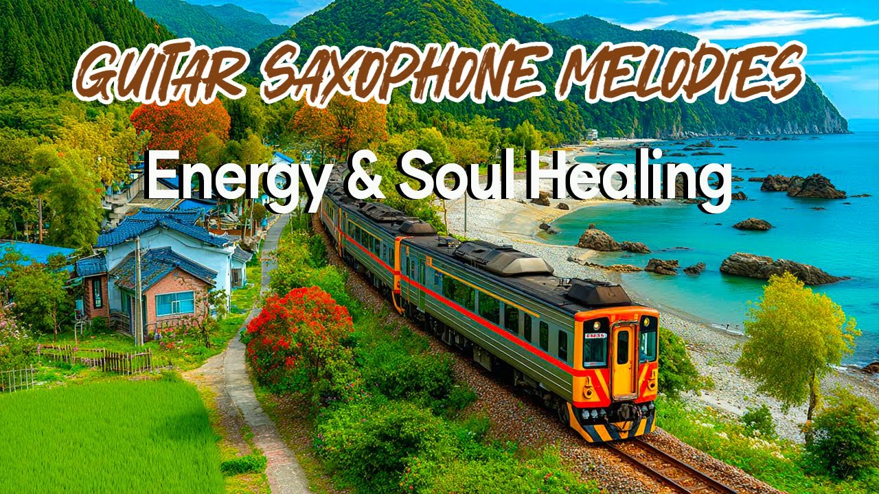 Relax & Unwind 🌿 Guitar Music with Calming Japanese Nature for Stress Relief