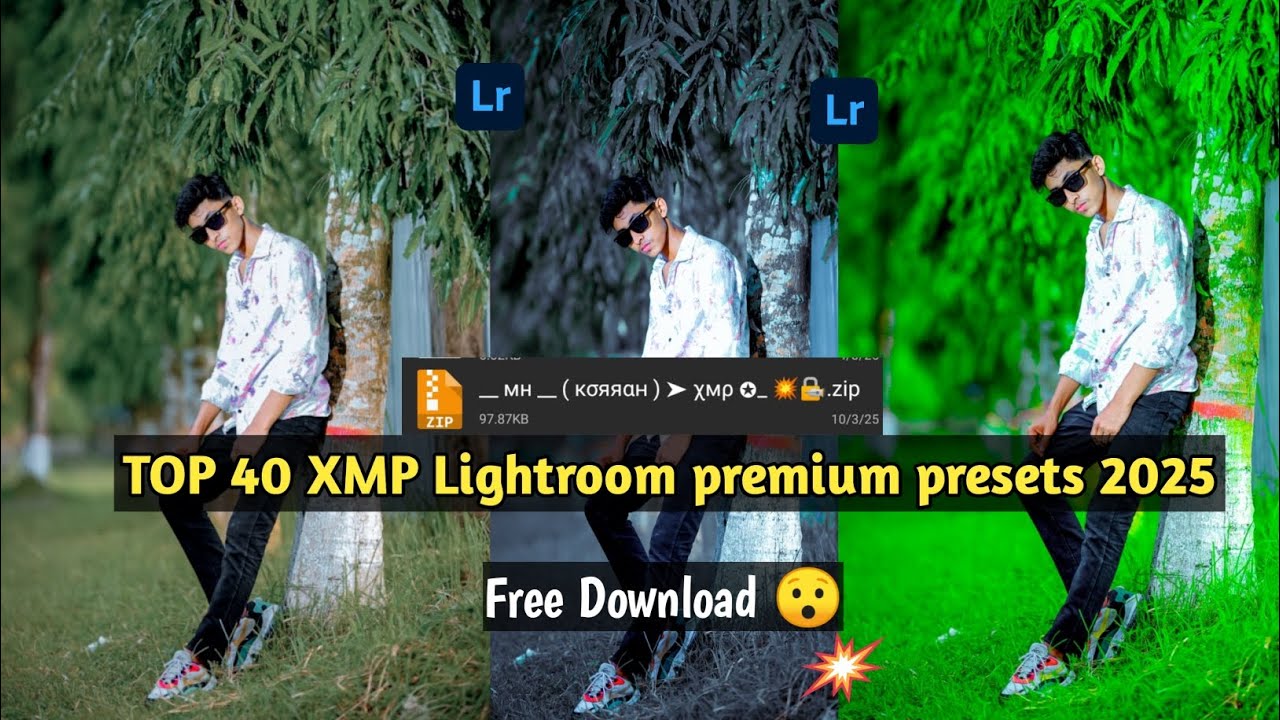 Top 40 Xmp 4k Lightroom Premium Presets 2025 New pack! mobile Lightroom Presets Free download