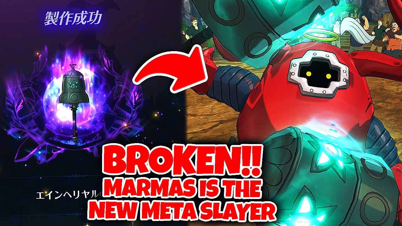 THEY MADE HIM BROKEN!!!! HOLY RELIC MARMAS OBLITERATES PVP! | 7DS: Grand Cross