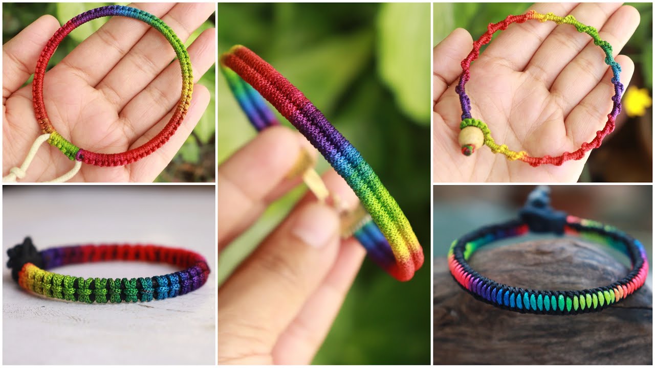5 Bracelet Ideas | How To Make Bracelets | DIY | Creation&you