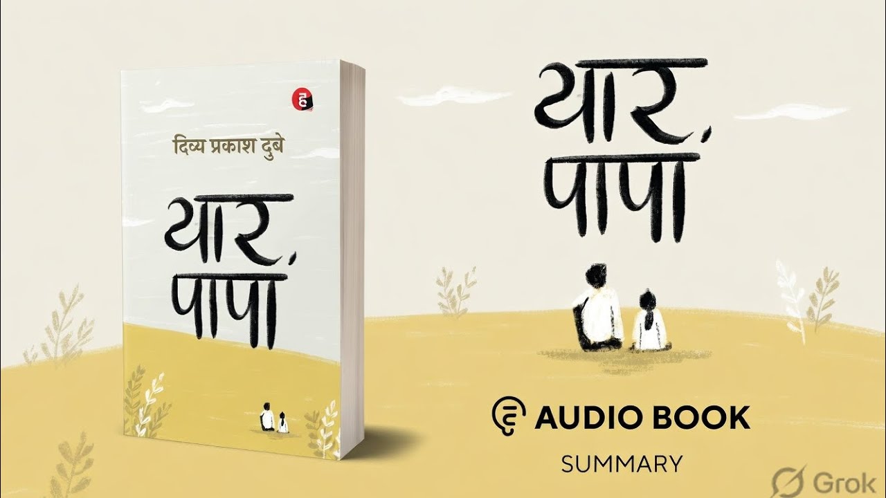 Yaar Papa | Hindi Audiobook | Emotional Father Son Story | Book by Divya Prakash Dubey