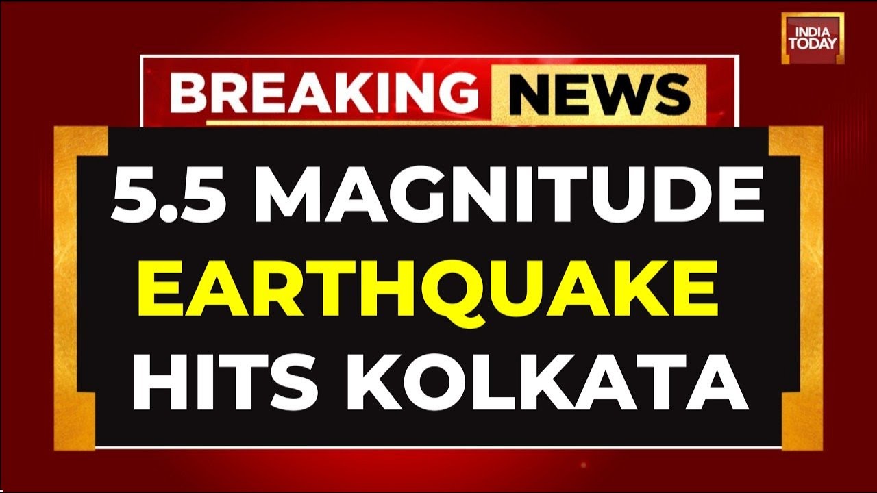 5.5 Magnitude Earthquake Hits Kolkata | Epicentre in Taki, Bangladesh | Tremors Felt Across City