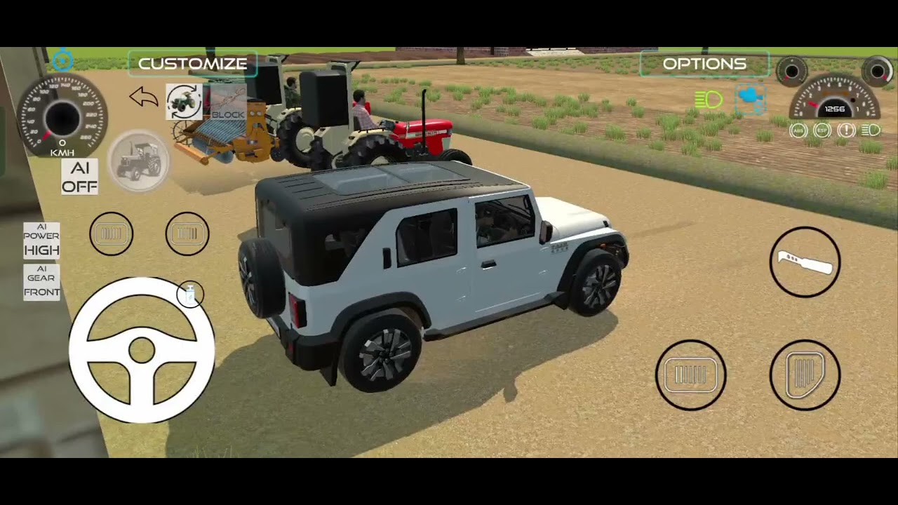 Tractor Indian 3D game new update a chuka hai mere bhai