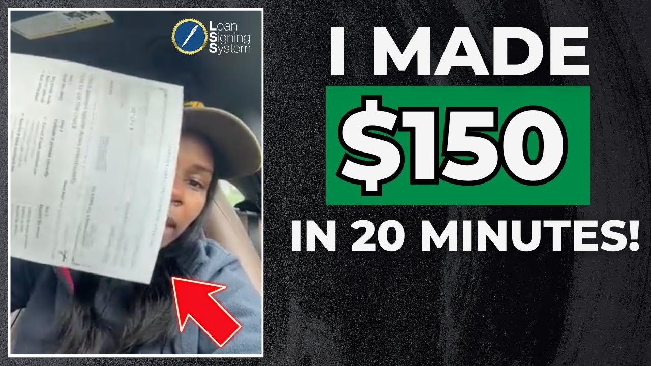 I Made $150 Easy in 20 minutes as an Ohio Notary Signing Agent | My Review of Loan Signing System