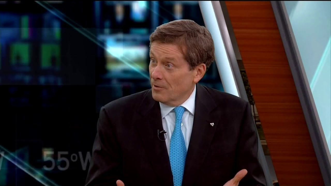 John Tory talks about McGuinty's resignation