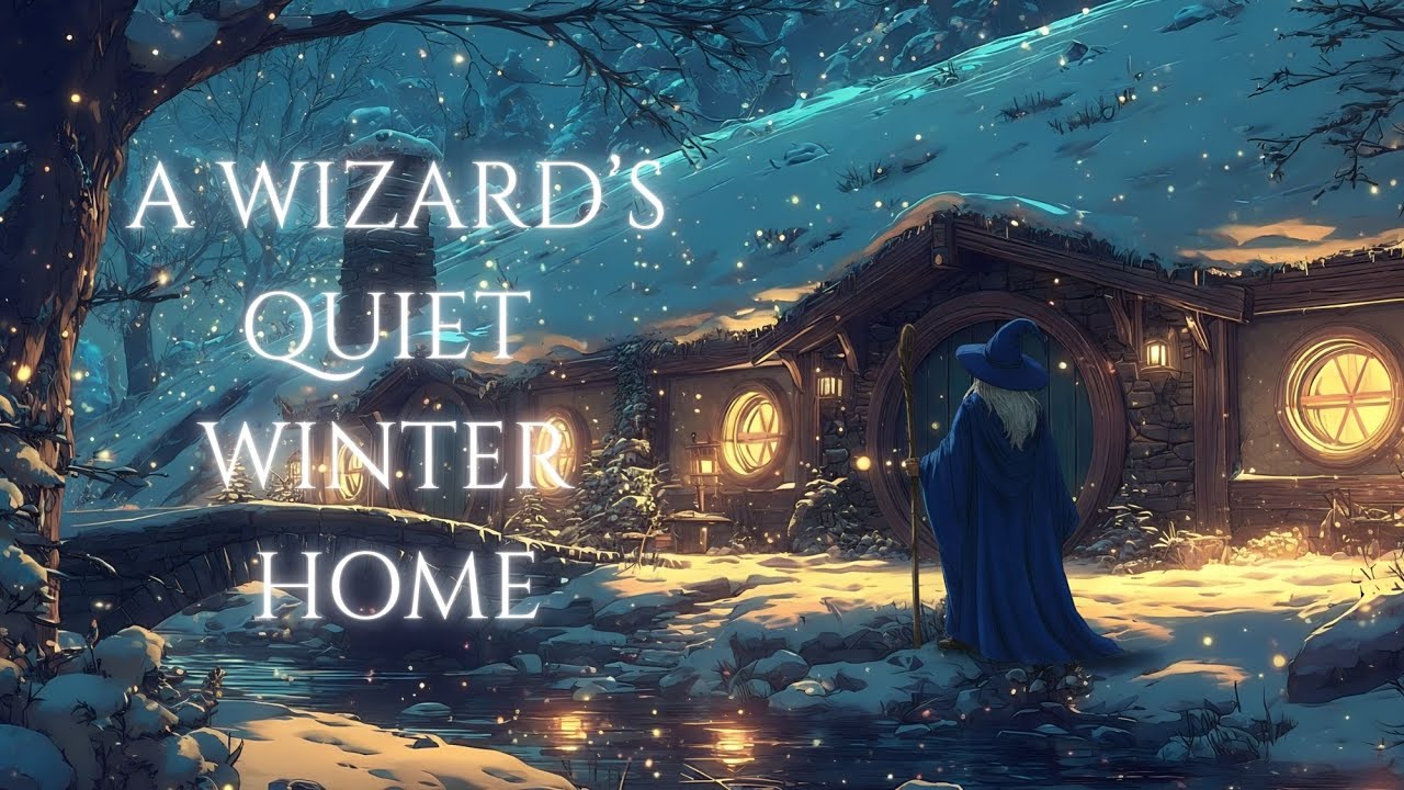 Medieval Fantasy Music for Reading & Rest | A Wizard’s Quiet Winter Home