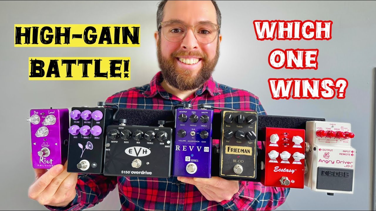 Best High-Gain Pedal in 2026? | 7 Pedals Shootout
