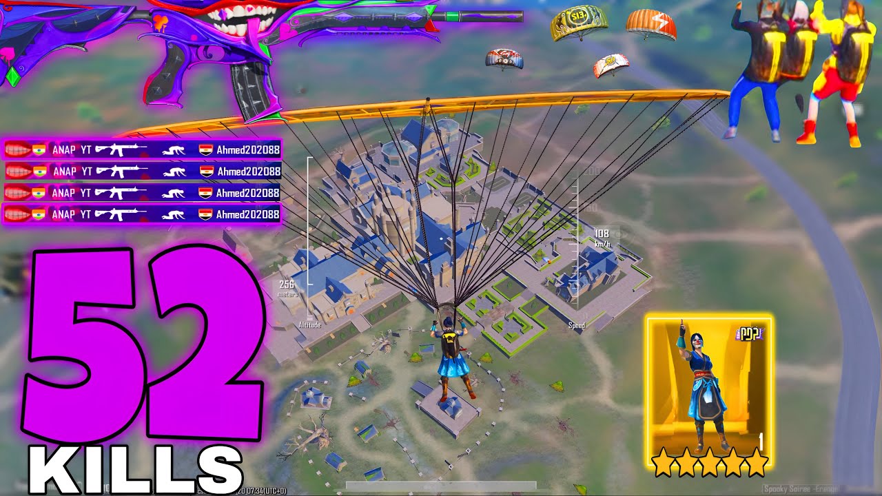 🔥 52 KILLS SOLO SQUAD DOMINATION!😱 | PUBG Mobile Insane Gamepla🔥SAMSUNG, A7, A8,J4,15,J6,17,J2,J3,XS