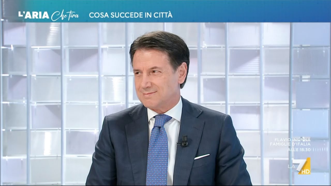 Giuseppe Conte intervistato a 