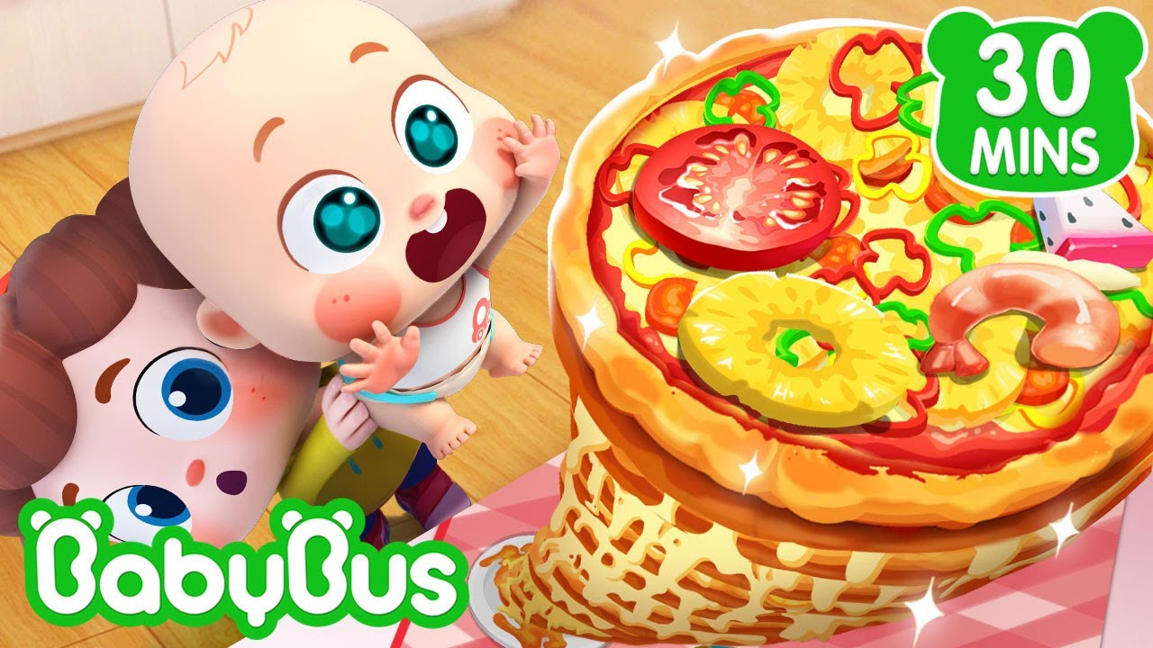 Chegou a Hora de Fazer Uma Pizza | Aprender o Pronunciar | Músicas Infantis | Sim! Neo | BabyBus