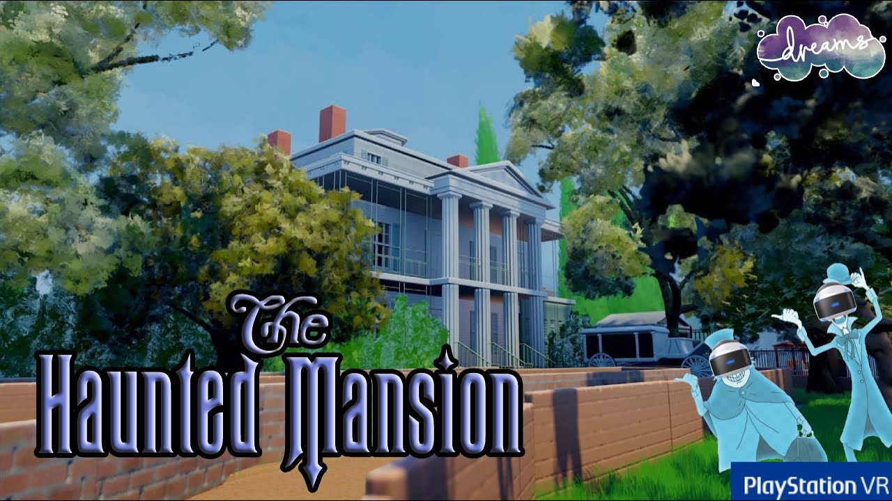 Dreams™ Disneyland Resort The Haunted Mansion | VR (Queue + Ride)