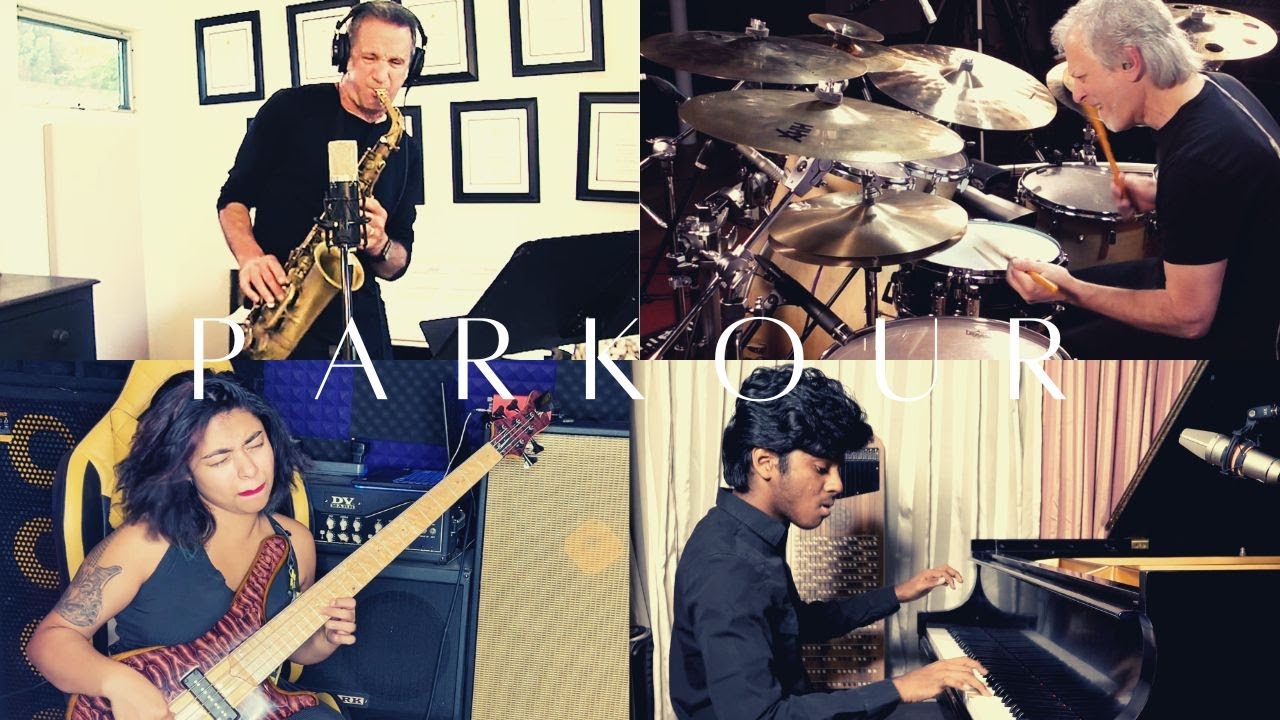 Lydian Nadhaswaram - Parkour ft.Dave Weckl, Eric Marienthal, Mohini Dey | Official Music Video