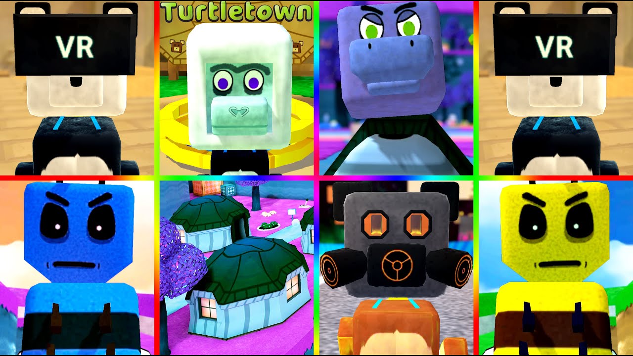 purple Town in Super Bear Adventure Gameplay Walkthrough [4k 60FPS].