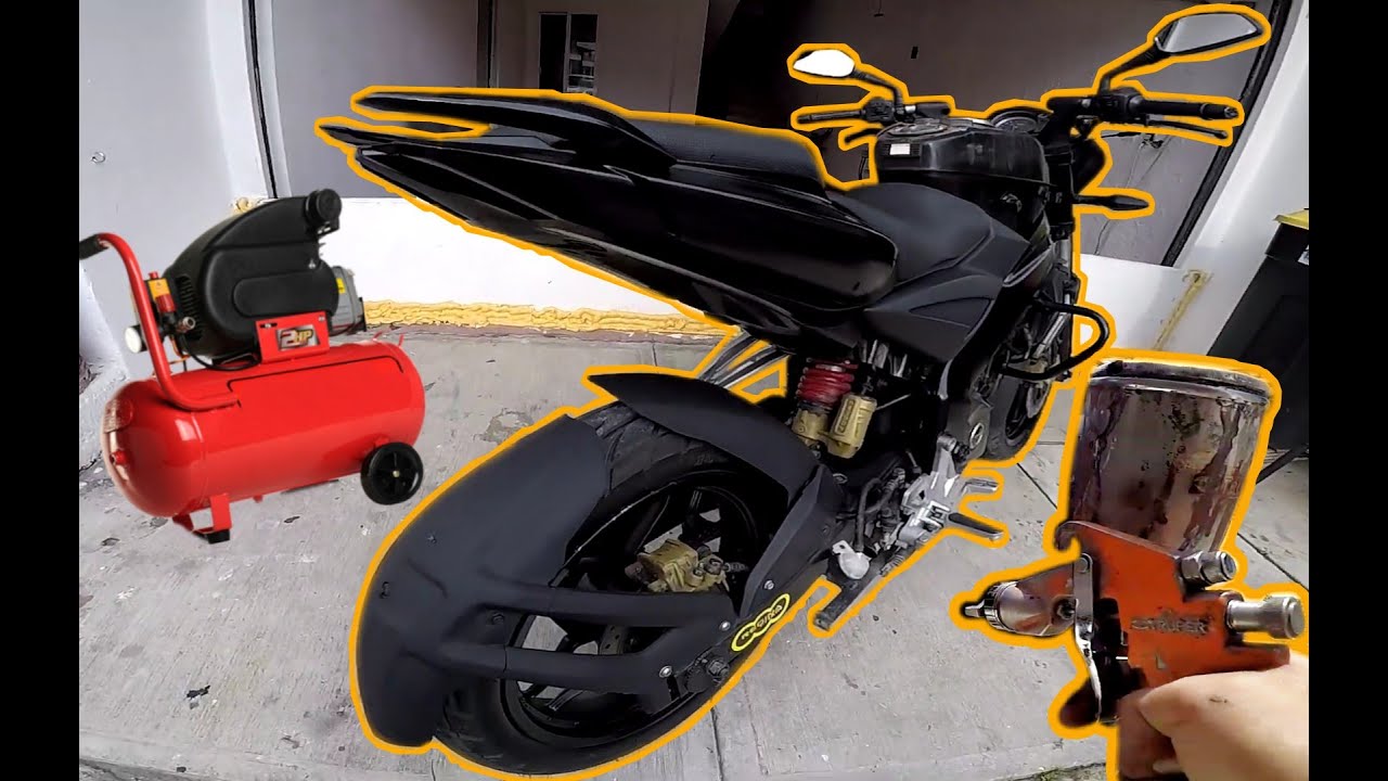 Como PINTAR tu MOTO  FACILMENTE