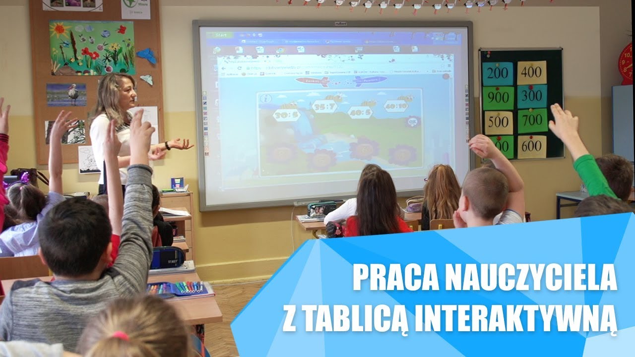 Jak pracować z tablicą interaktywną w klasach 1-3?