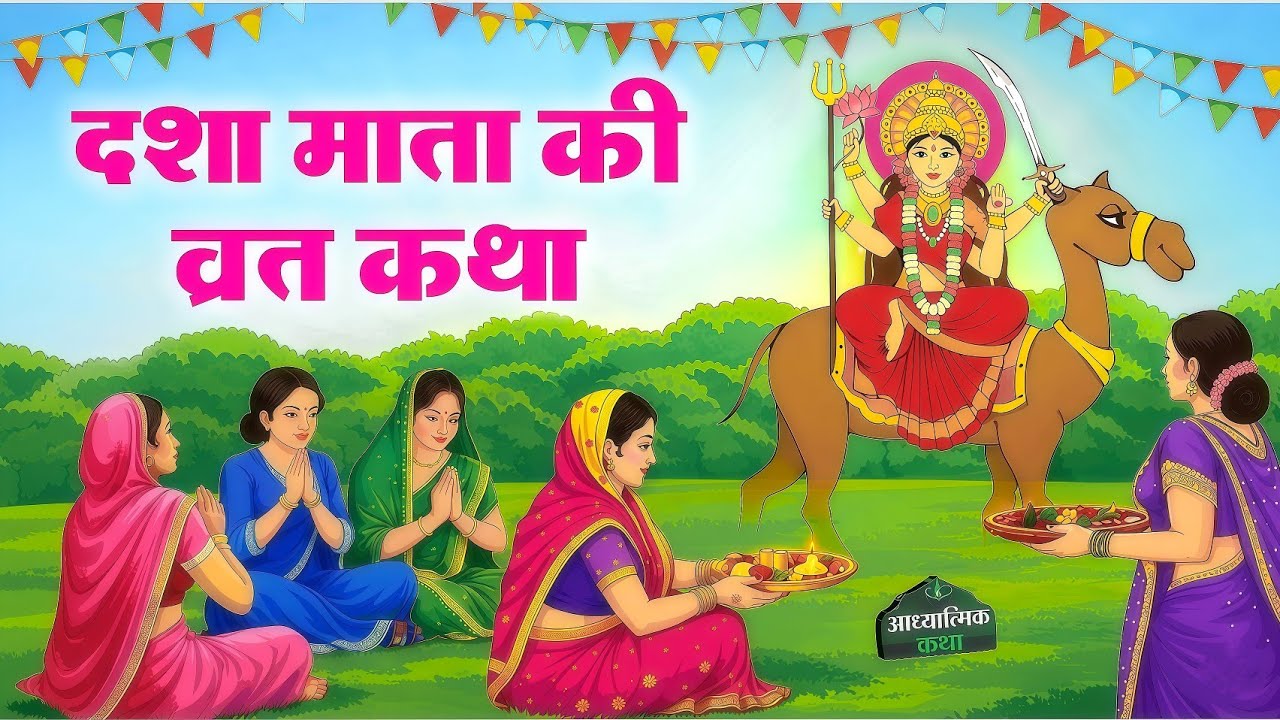 चैत्र मास की सच्ची दशा माता व्रत कथा | सात दुखों से घिरी स्त्री की चमत्कारी कहानी | Dasha Mata Katha