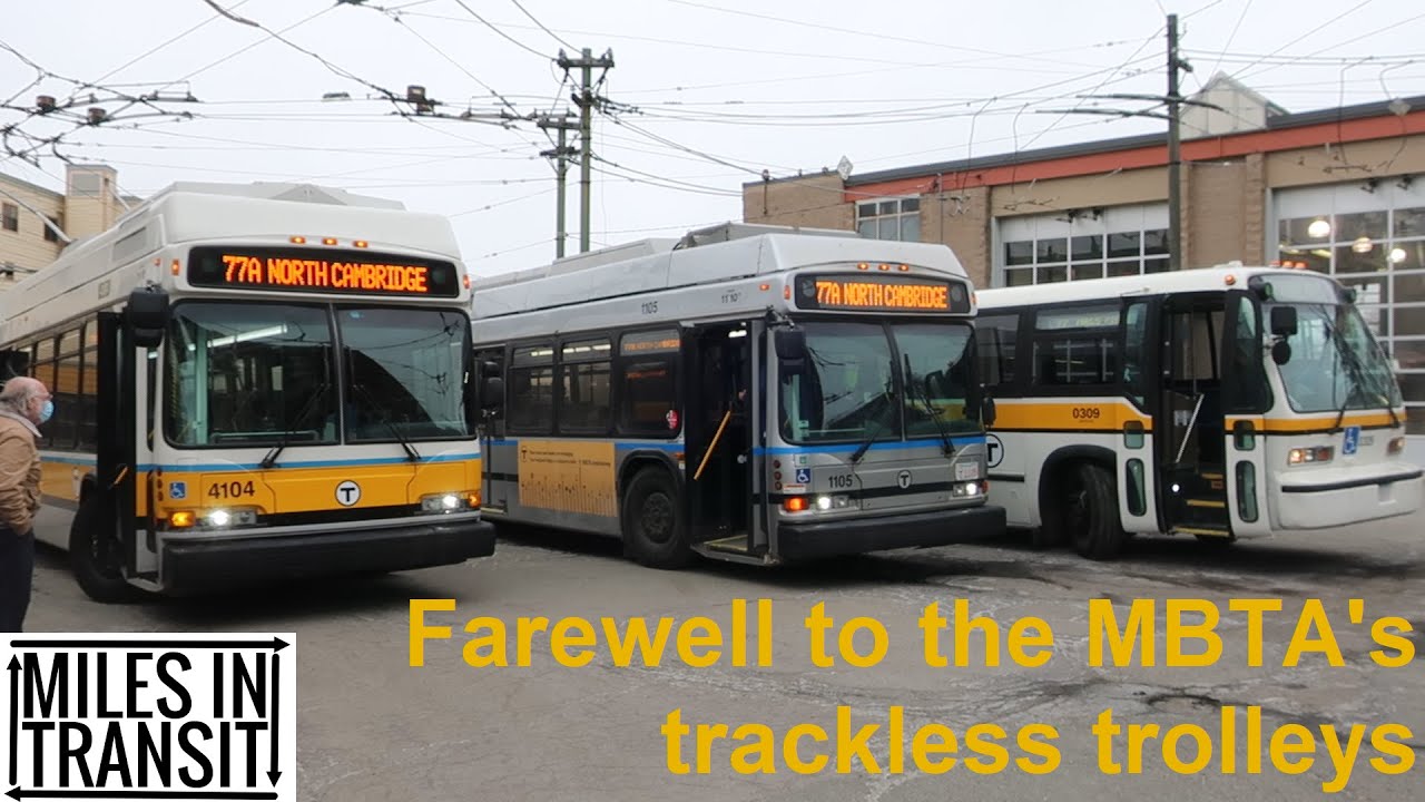 Boston Trackless Trolley Farewell Fantrip
