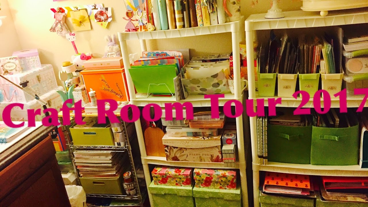 Budget Friendly Craft Room Tour 2017
