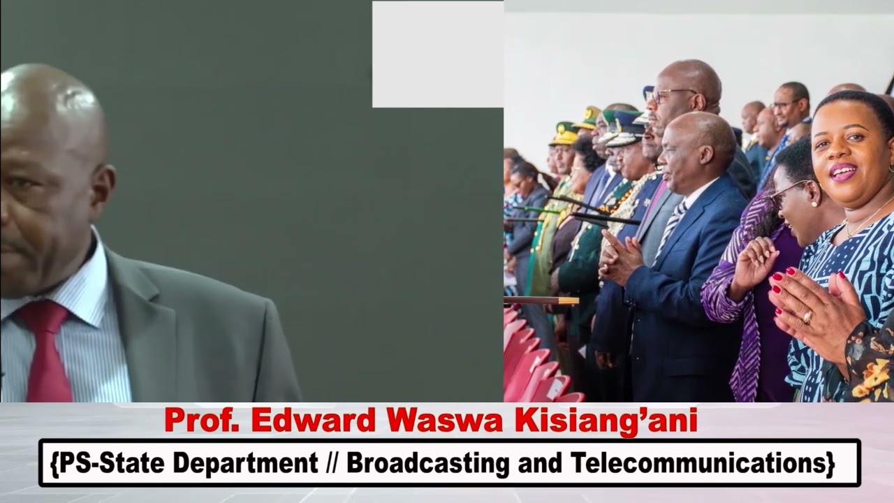 PROF. EDWARD WASWA KISIANG’ANI: SUCCESS STORY/🇰🇪/TURNING KENYA INTO ONE BIG ICT HUB💻