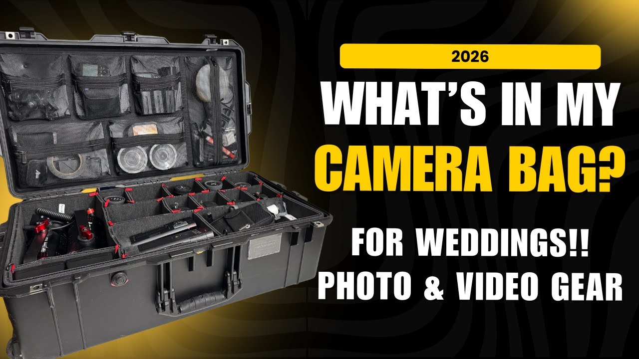 What's in my Camera Bag for Weddings 2026 (Photo & Video Gear) | Wedding Photography & Videography