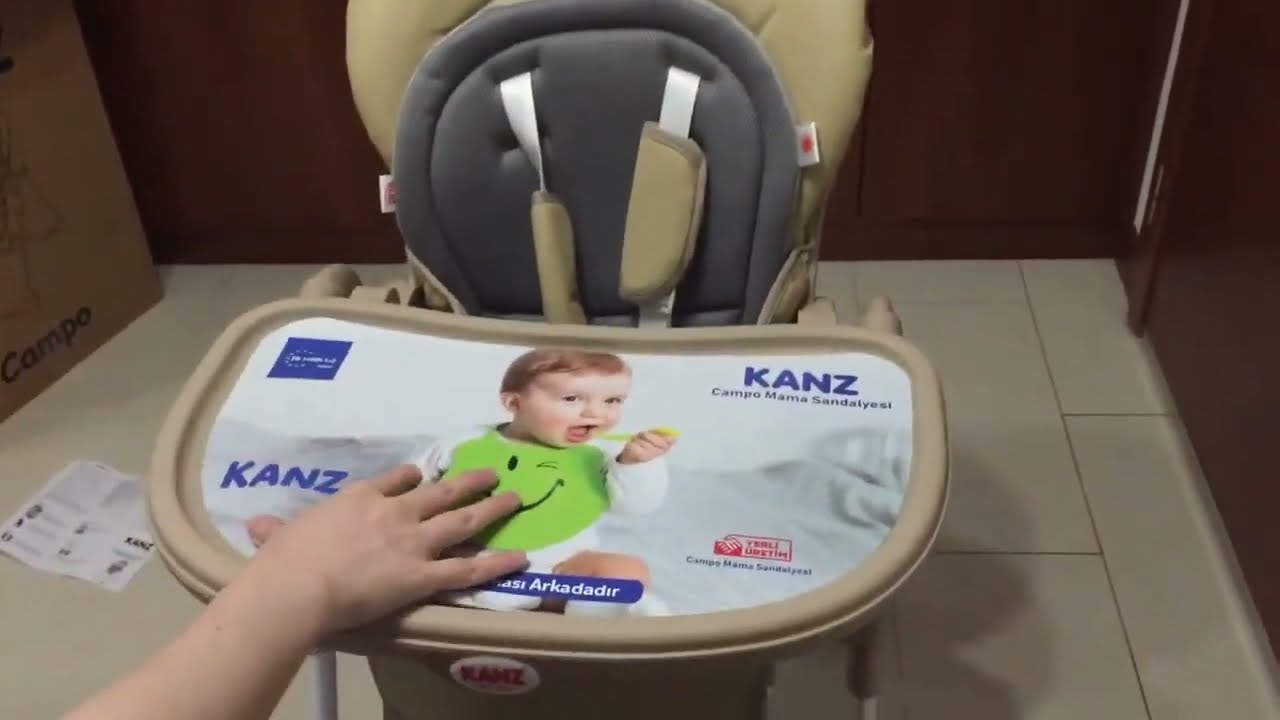 Kanz Coffe Campo Mama sandalyesi kurulum ve tanitim