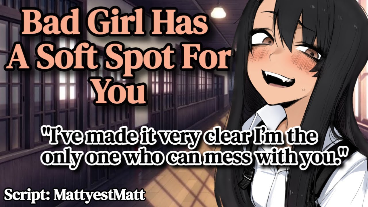 The Bad Girl Has a Soft Spot for You | F4M [Audio RP] [Confession] [Comfort & Reverse-Comfort]