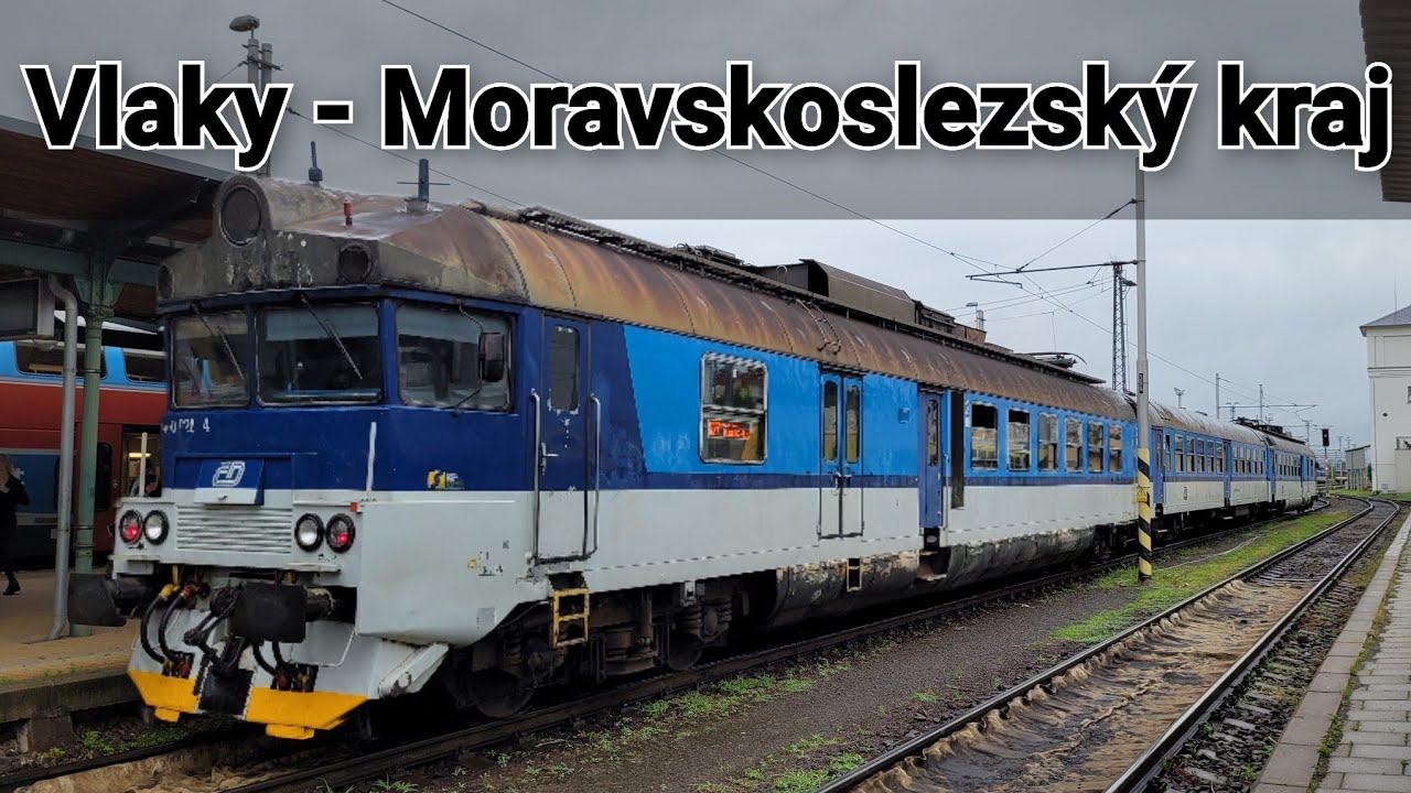 Vlaky v Moravskoslezském kraji 6. - 8.7.2024