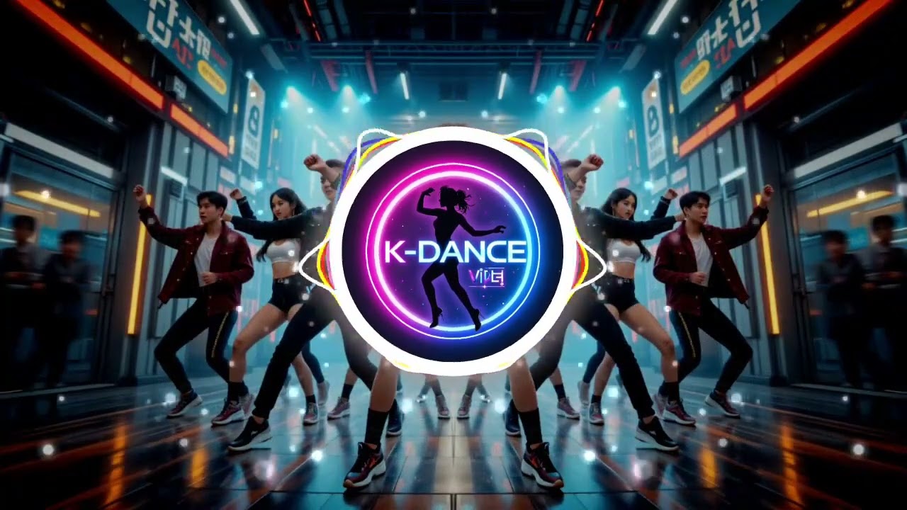 K Dance Vibe Remix | Korean Vibe| K-pop dance, club techno remix, super bass, high energy