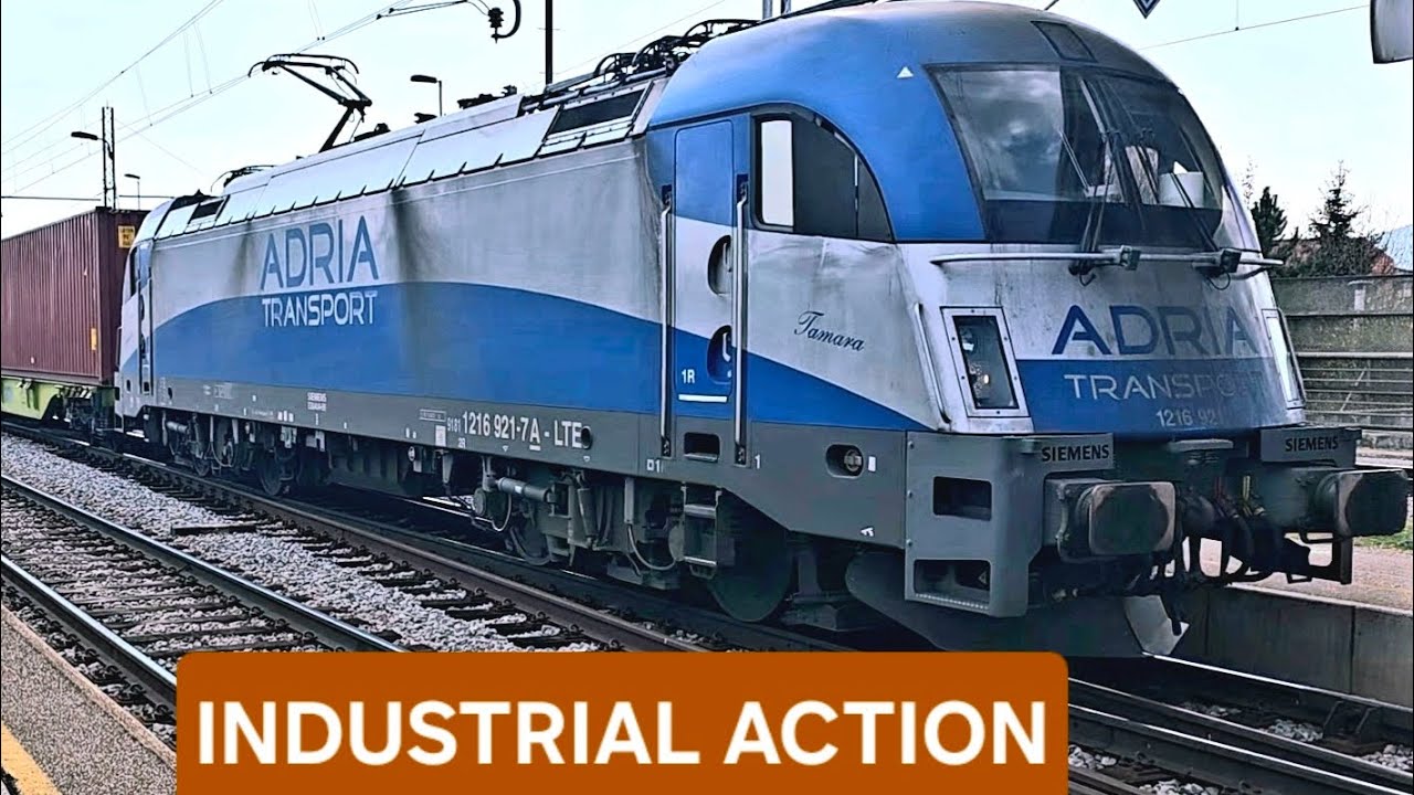 Industrial Rail Traffic at Tezno Yard and Station | Episode 3