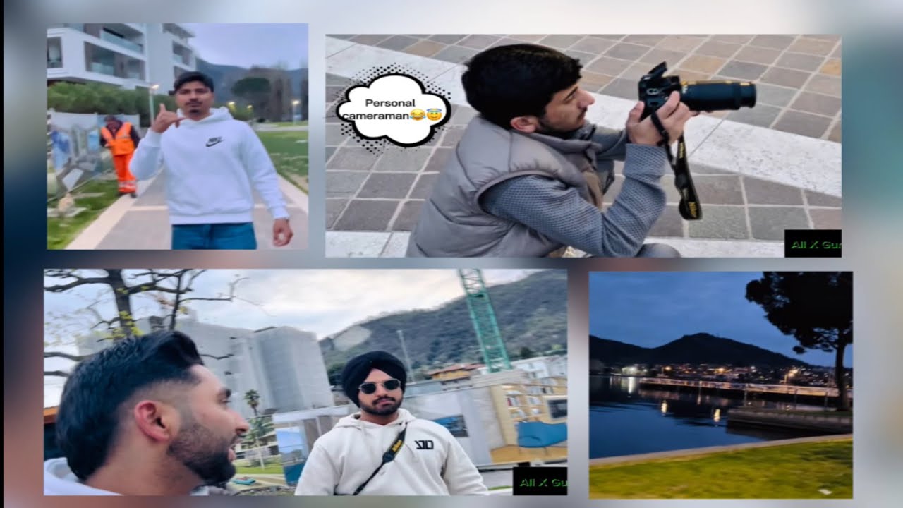 Lago di Sarnico with Nasir and Don bro. ALI X GURI