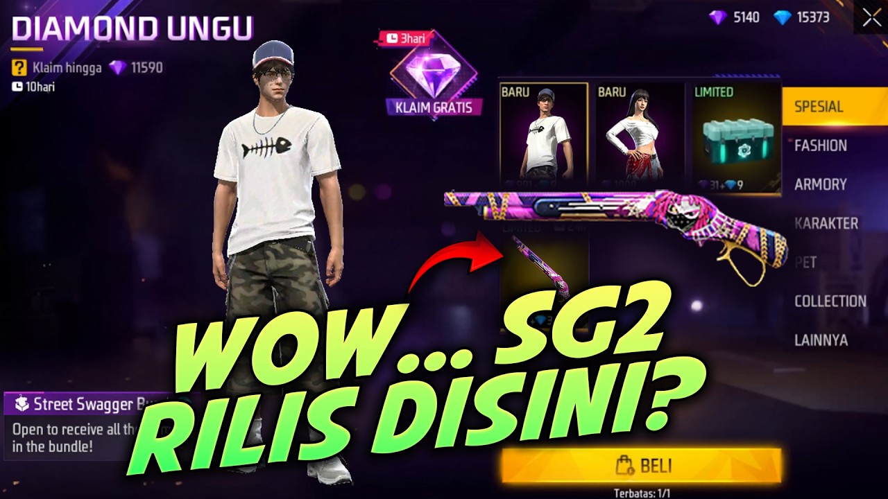 SG2 RAPPER RILIS? EVENT DIAMOND UNGU SEGERA HADIR?