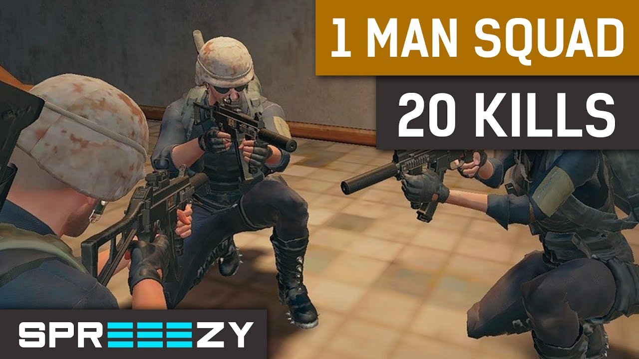 PUBG 1 MAN SQUAD 20 KILL BOMB!