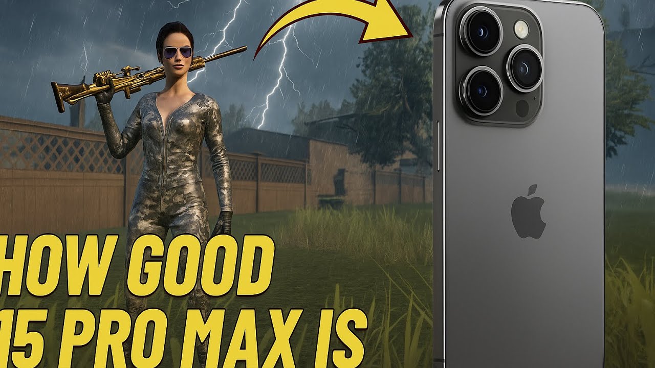 Playing first time on 15 pro max  😊