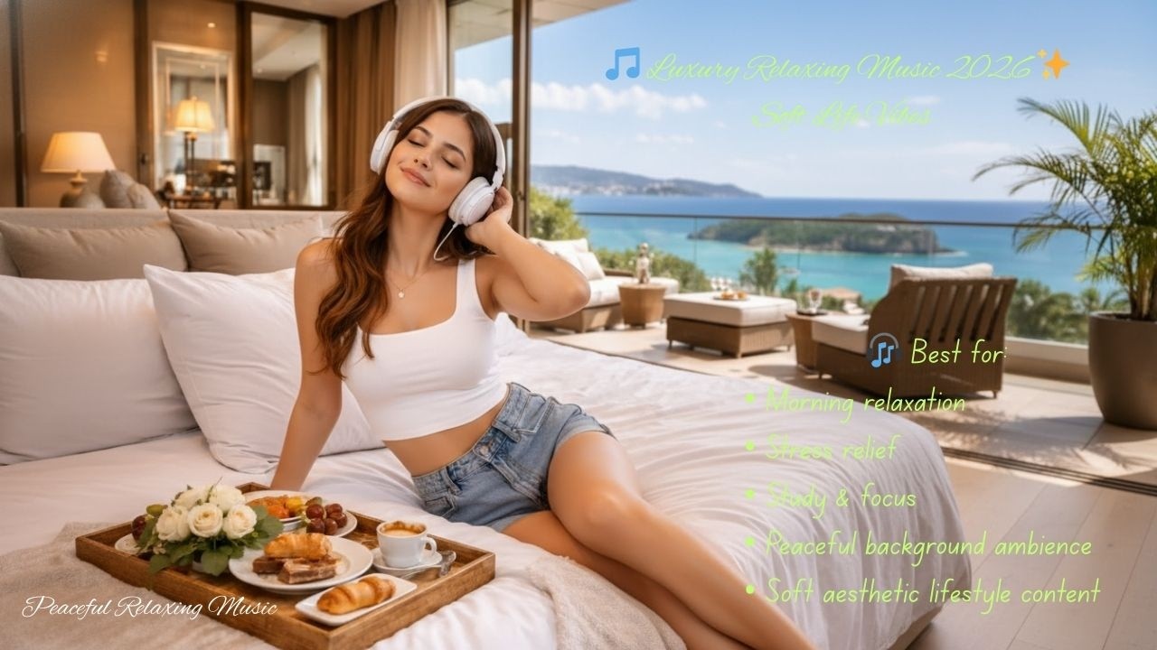 Luxury Relaxing Music 2026 ✨ Soft Life Vibes, Jovem Relaxing Music