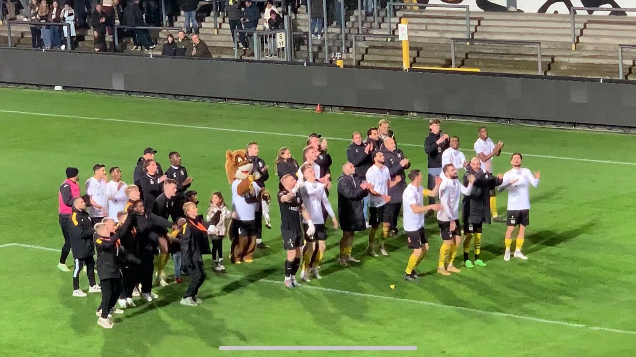 1e Nationale ⚽️; KSC Lokeren-Temse ⚔️ Royal Cappellen FC ⚽️: 2 - 1 🔥💪🏻😁🥳! ⚪️⚫️🟡❤️